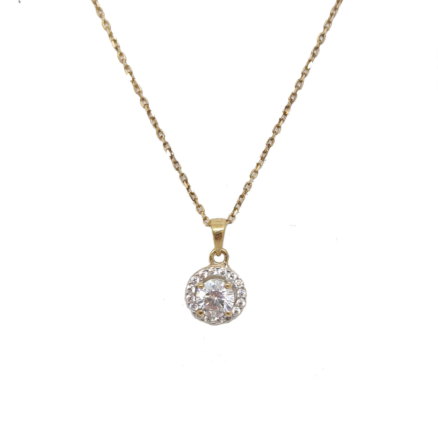 9ct Gold C-2 Pendant and Chain