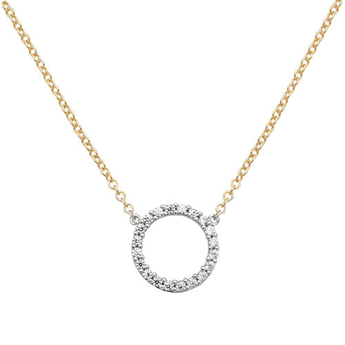 9ct Gold Circle Necklet – Ewarts Jewellers