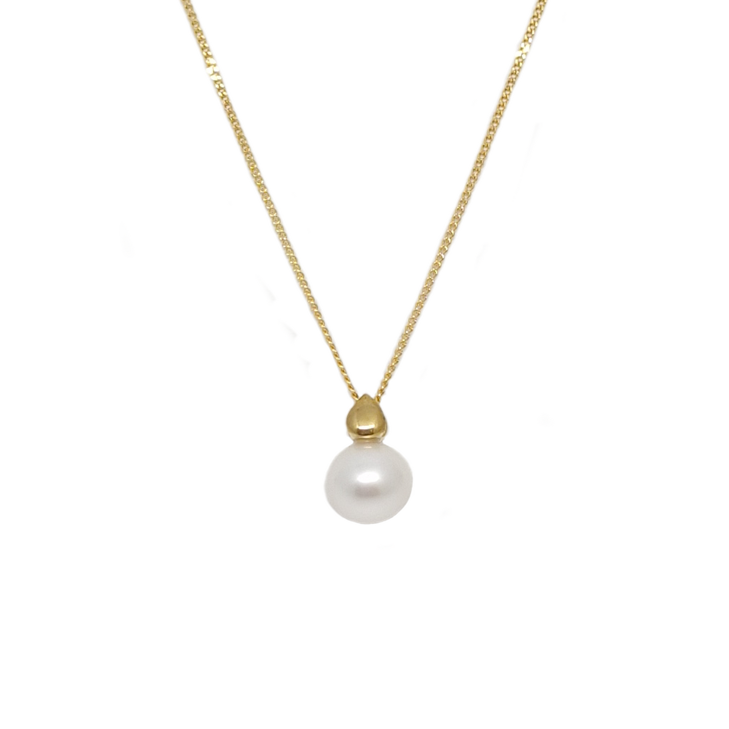 9ct Gold with fresh water pearl pendant