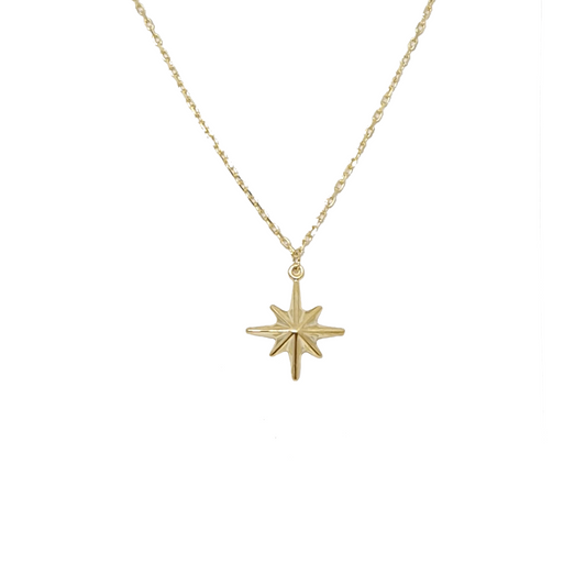 9ct Gold Star Pendant